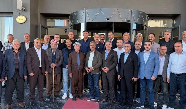 Erbil Valisi Xoşnav ve Mergesor Kaymakamı Ahmad Yüksekova’da Karşılandı