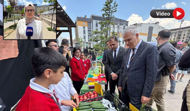 Öğrenciler ÇEDES projesi kapsamında çalışmalarını sergiledi