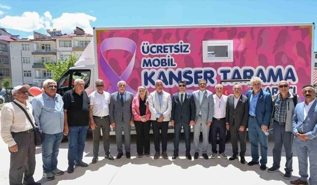 Tunceli’de Mobil Kanser Tarama Aracı hizmete başladı