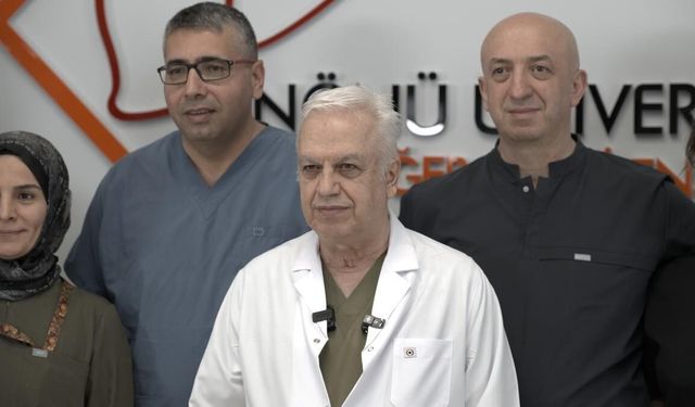 Dünyanın ilk 8’li çapraz karaciğer nakli Malatya’da gerçekleştirildi