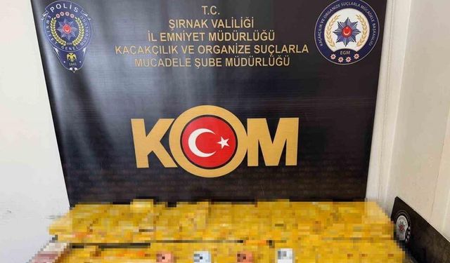 Şırnak’ta asayiş, narkotik ve kaçakçılık operasyonunda 3 tutuklama