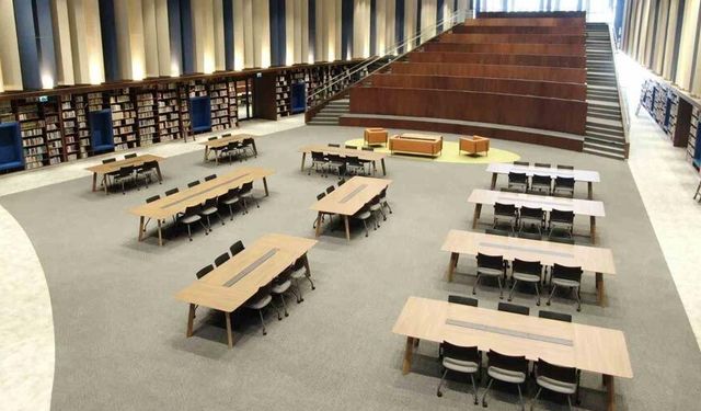 Malatya’da 24 saat açık dev kütüphane gençlerin hizmetine hazırlanıyor