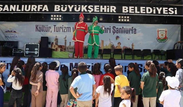 Şanlıurfa’da çocuklara sanat ve eğlence dolu şenlik