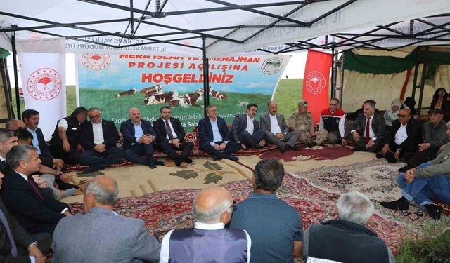Kars’ta Meralara Gübre ve Tohum Desteği