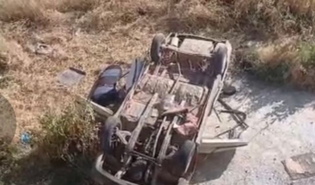 Şanlıurfa’da otomobil şarampole devrildi: 1 ölü, 4 yaralı
