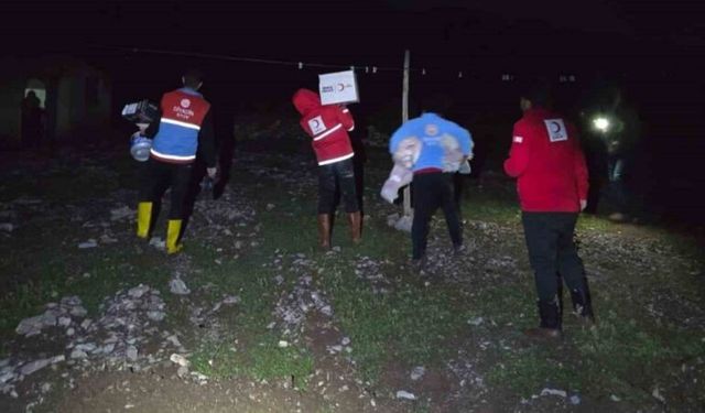 Diyadin’de sel mağdurlarına destek seferberliği