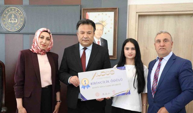 Kudüs Makale Yarışmasında Tunceli’ye Türkiye birinciliği