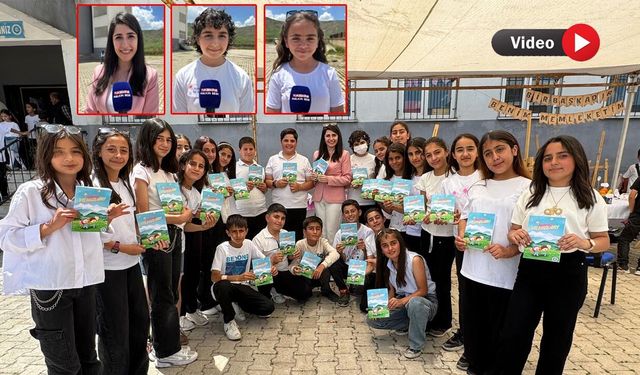 Yüksekova’da 36 öğrencinin kaleminden çıkan hikayeler kitaplaştırıldı