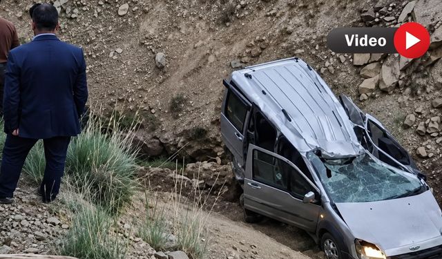 Başkale’de feci kaza: Araç şarampole yuvarlandı, 1 kişi öldü