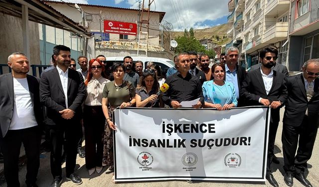 Hakkâri'de İşkence İddialarına basın açıklaması!