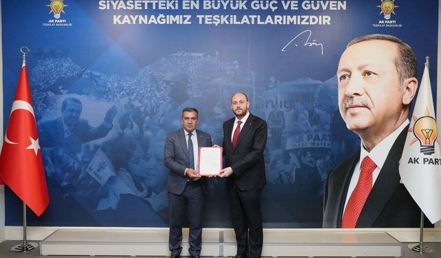 Azad Keskin, AK Parti Şemdinli İlçe Başkanı Oldu