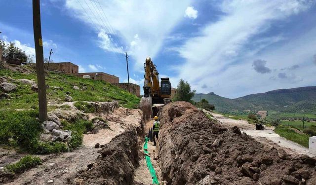 MARSU, Yeşilli Bülbül Mahallesi’ni atık su altyapısına kavuşturdu