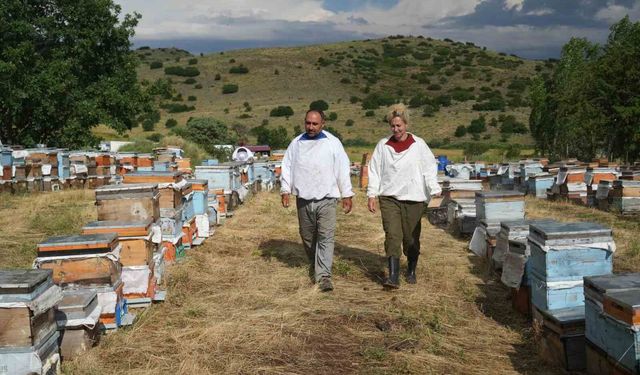 Arıların izinde bir ömür: Karavan desteği gezgin arıcı aileye nefes oldu