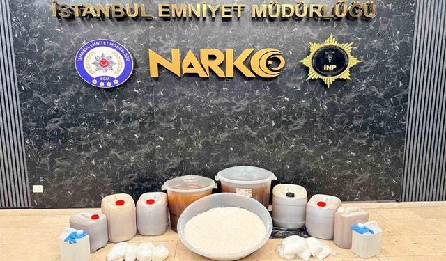 Şişli’de uyuşturucu operasyonu: 239 kilo uyuşturucu ele geçirildi