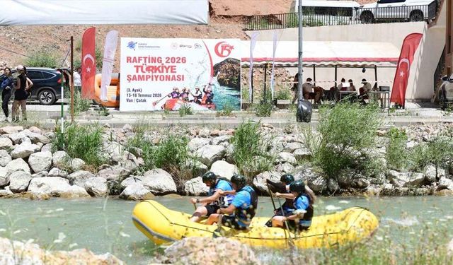 Türkiye Rafting Şampiyonası 3. ayak yarışları Van’da başladı