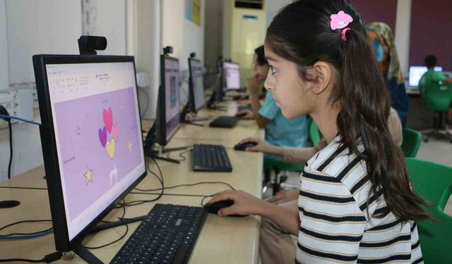 Diyarbakır’da 3 bin öğrenci yaz tatilinde kurslarda eğitim alıyor