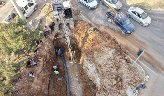 Mardin’de 14 mahallenin içme suyu hattı yenilendi