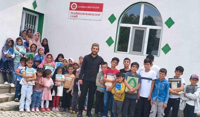 Çaldıran’da yaz Kur’an kursları büyük bir coşkuyla başladı