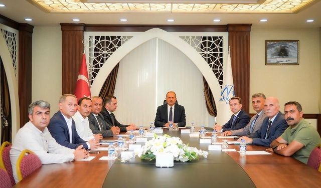 Yüksekova OSB Müteşebbis Heyeti Toplantısında Yatırımlar Değerlendirildi