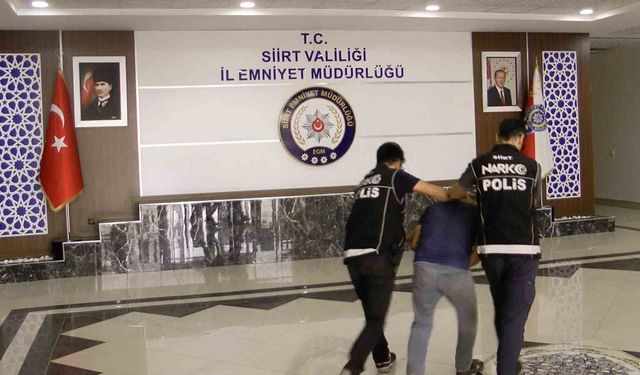 Siirt’te 170 kilogram kubar esrar ele geçirildi: 1 kişi tutuklandı