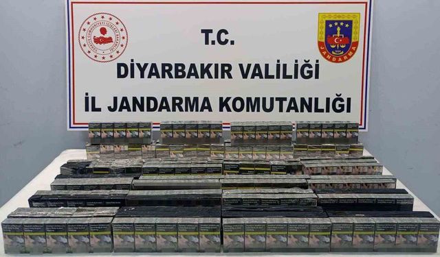 Diyarbakır’da çok sayıda gümrük kaçağı ürün ele geçirildi