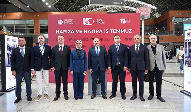 Sabiha Gökçen Havalimanı’nda "Hafıza ve Hatıra: 15 Temmuz" fotoğraf sergisi açıldı