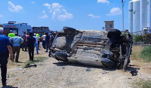 Takla atan otomobildeki 7 yaşındaki çocuk hayatını kaybetti