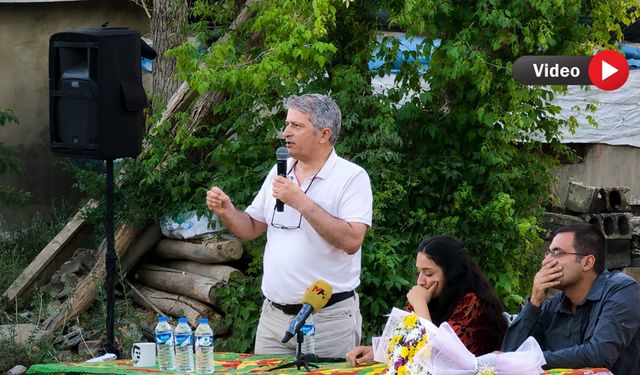 Çetin Aktaş Yüksekova’da Konuştu: “Barış Bu Topraklarda Hâkim Olsun”