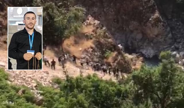 Şırnak'ta 9 gündür aranan Erkan Sak'ın cansız bedeni Habur Çayı'nda bulundu