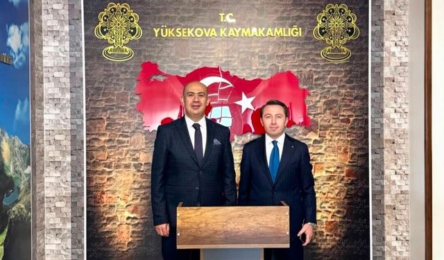 Nüfus ve Vatandaşlık İşleri Genel Müdürü Kepçeli’den Kaymakam Hülür’e ziyaret