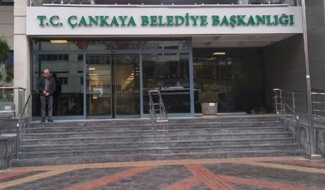 Ankara'da Çankaya Belediyesi'ne operasyon!