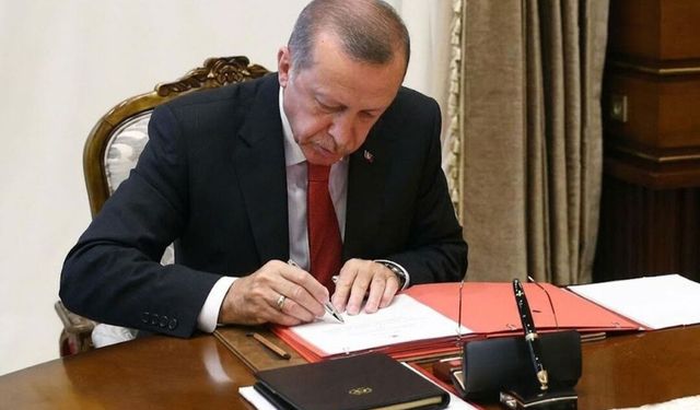 Cumhurbaşkanı Erdoğan'dan çok sayıda atama ve görevden alma kararı