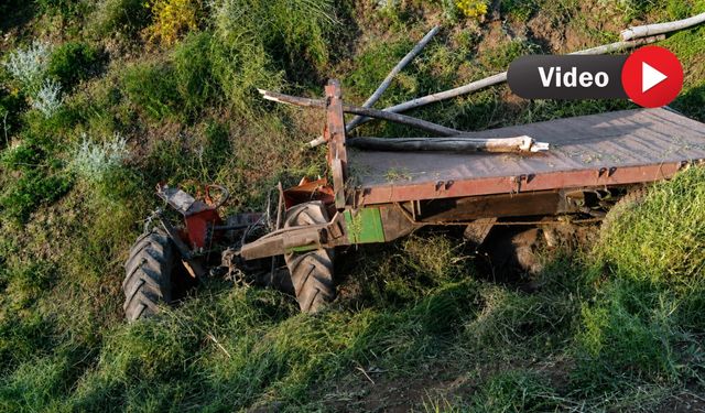 Yüksekova’da Traktör Devrildi: Sürücü Yaralandı