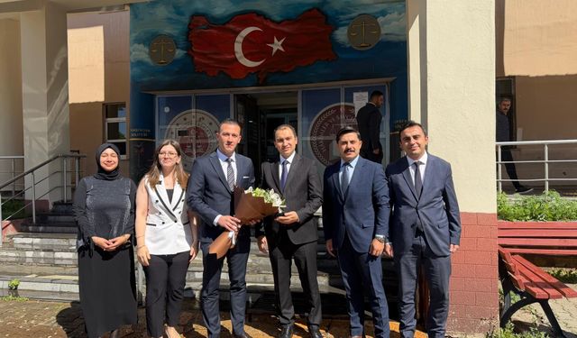 Başsavcı Mustafa Necati Temizyürek görevine başladı