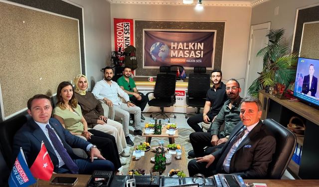 Kaymakam Hülür’den Gazeteciler Cemiyeti’ne İadei Ziyaret