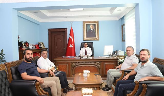 Şemdinli Kaymakamı Fatih Erdoğan Basın Mensuplarıyla Bir Araya Geldi