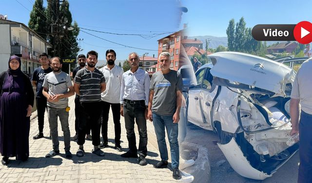 Yüksekova’da peş peşe yaşanan kazalar bardağı taşırdı: Mahalleli çözüm istiyor