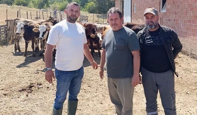 Tunçbilek’te daha sağlıklı hayvancılık için ilaçlama yapıldı