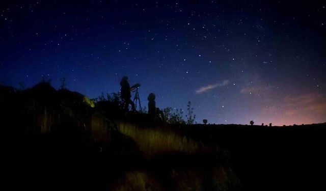 Şırnak’ta yıldızlar bu kez fotoğrafçıların objektifinden görüntülendi