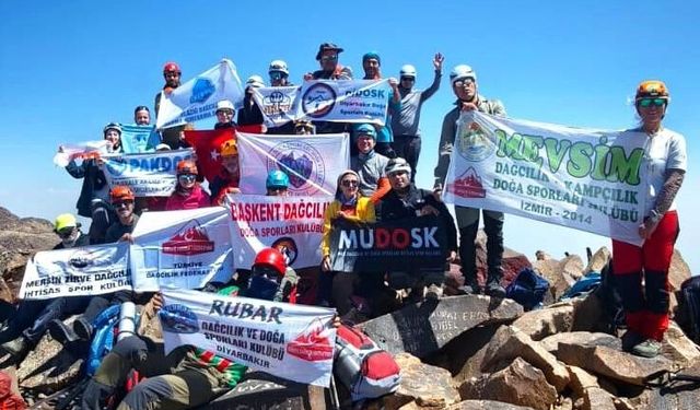 26 Ağustos Malazgirt Zafer Tırmanışı başarıyla gerçekleştirildi