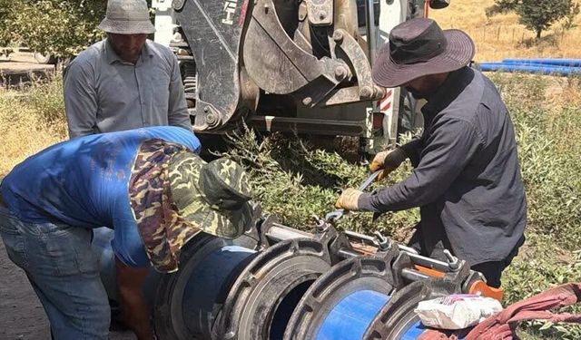 Şırnak’ta kesintisiz içme suyu için Cevizdüzü hattında yoğun mesai