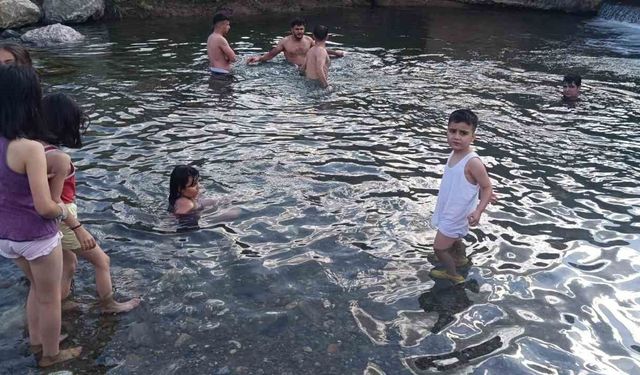Hakkari’de Sıcaktan Bunalanlar Otluca’ya Akın Ediyor