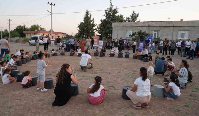 Gezici Müzik Atölyesi 13 mahallede bin 700 çocuğa ulaştı