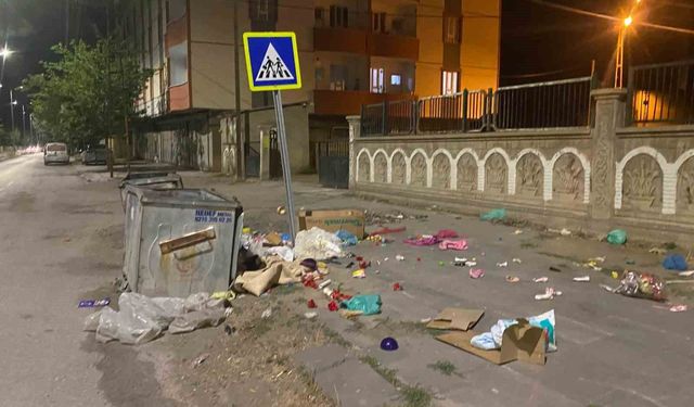 Patnos’un güzelliğine gölge düşüren görüntüler