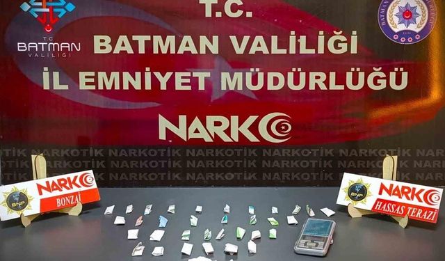 Batman’da narkotik operasyonunda 6 tutuklama