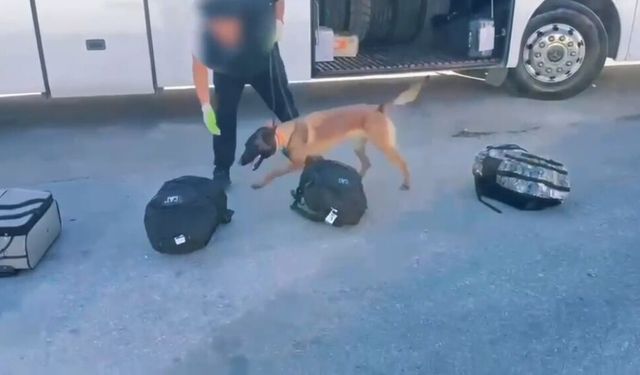 Yüksekova'da Yolcu Otobüsünde uyuşturucu Ele Geçirildi