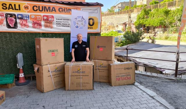 Hakkari Gençlik ve Engelliler Derneği'nden Hayırseverlere Teşekkür