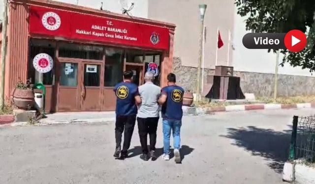 20 yıl 7 ay 15 gün hapis cezasıyla aranan şahıs yakalandı
