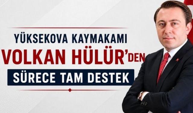 Kaymakam Hülür: “Ülkemizi daha ileri götürmek için şimdi daha çok çalışmamız lazım”