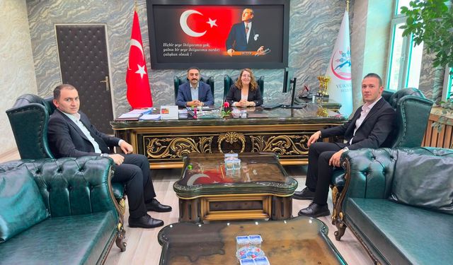 Dikkat çeken ziyaret: Başsavcı ve Adalet Komisyonu Başkanından belediyeye ziyaret